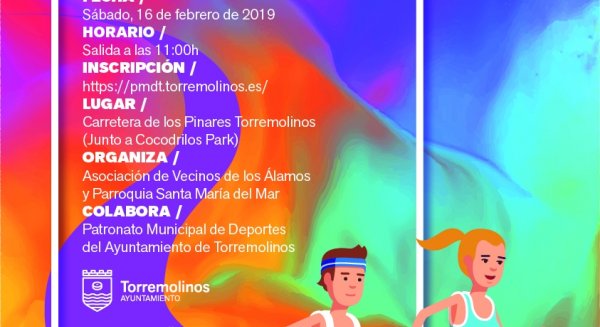 Los pinares de Torremolinos albergan este sábado la II Carrera Familiar 'Colores para la Paz'
