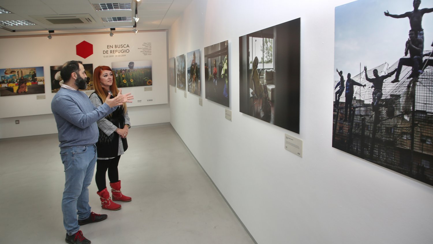 El Centro Cultural San Pedro acoge ‘En busca de refugio’, una exposición colectiva de 25 fotografías