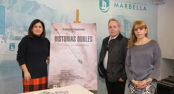 El Teatro Ciudad de Marbella estrena este fin de semana la obra ‘Historias dobles’