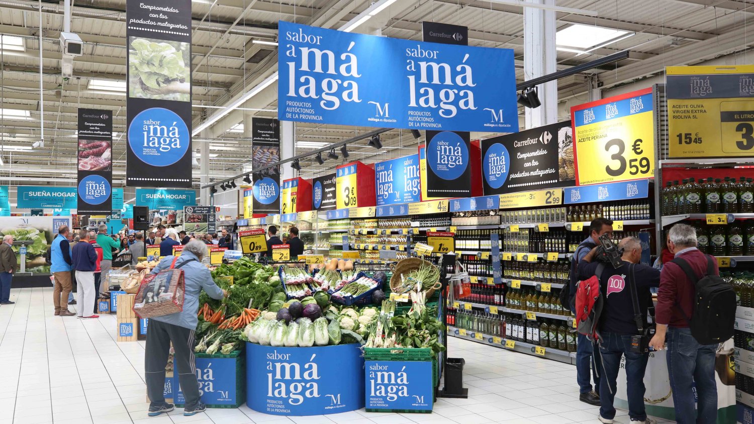 Carrefour lanza una nueva campaña para 'Sabor a Málaga' en sus diez hipermercados de la provincia