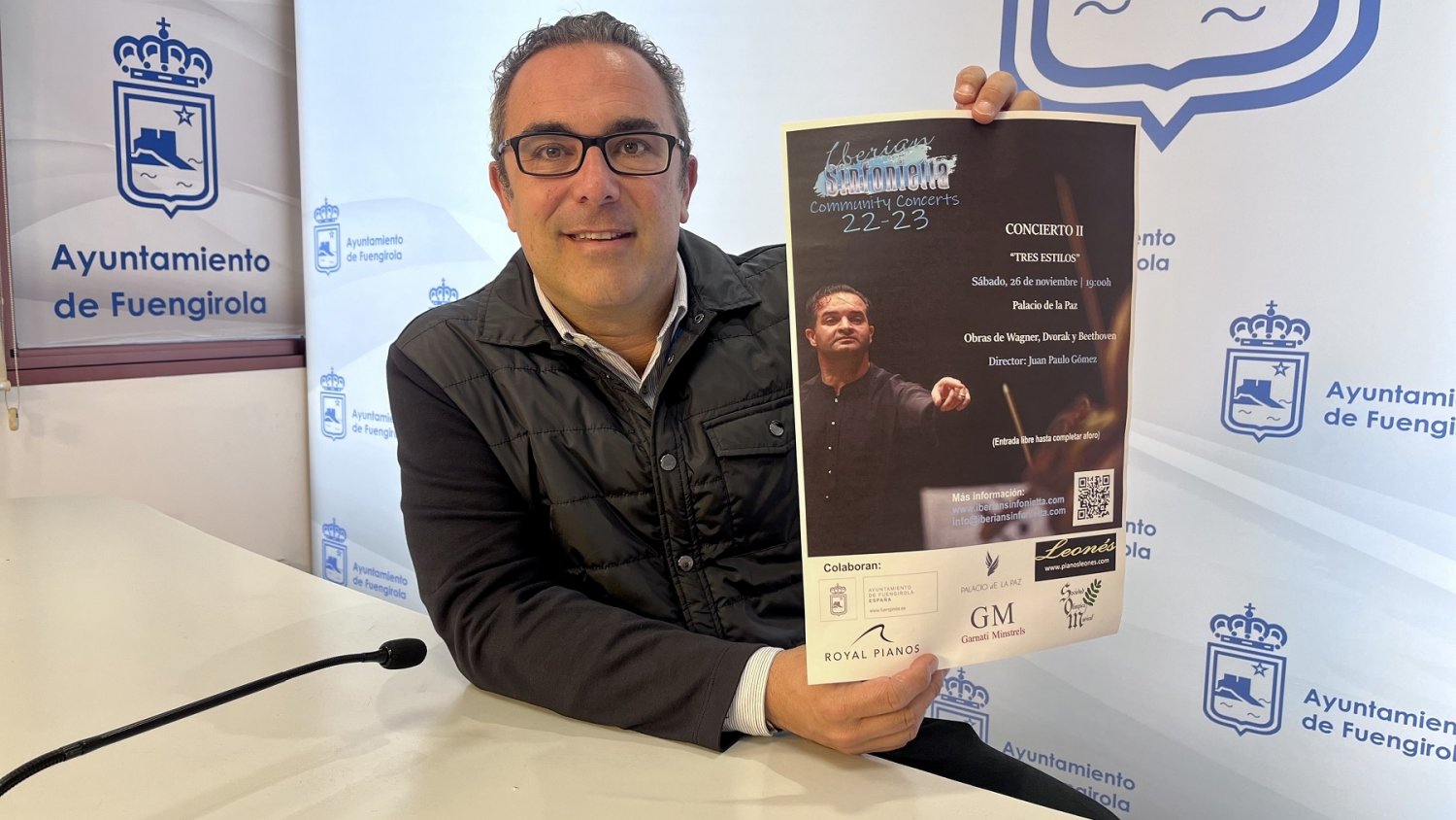 El Palacio de la Paz acoge un nuevo concierto gratuito a cargo de Iberian Sinfonietta
