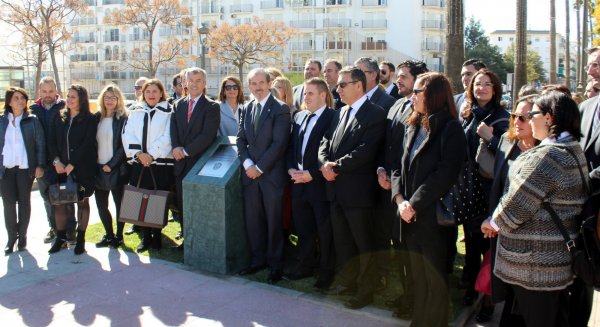 Estepona inaugura el bulevar dedicado a los abogados de oficio