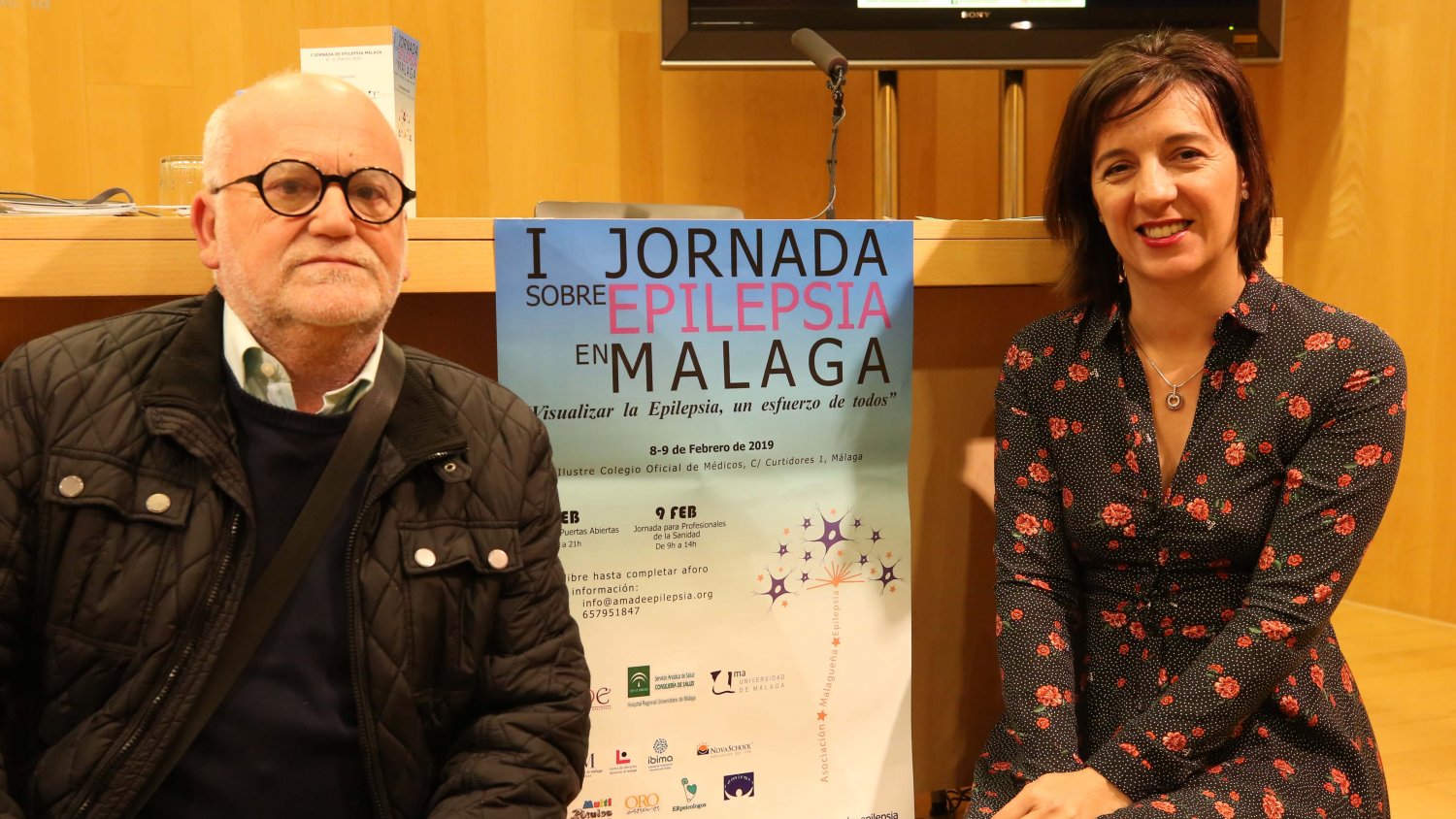 La Diputación colabora con la Asociación Malagueña de Epilepsia en unas jornadas que abordarán esta patología