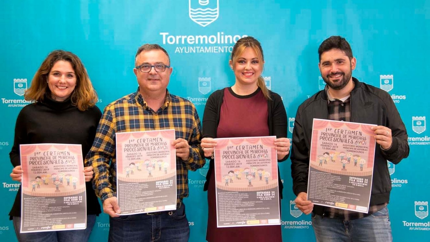 Torremolinos acoge el primer Certamen Provincial de Marchas Procesionales a beneficio de AVOI