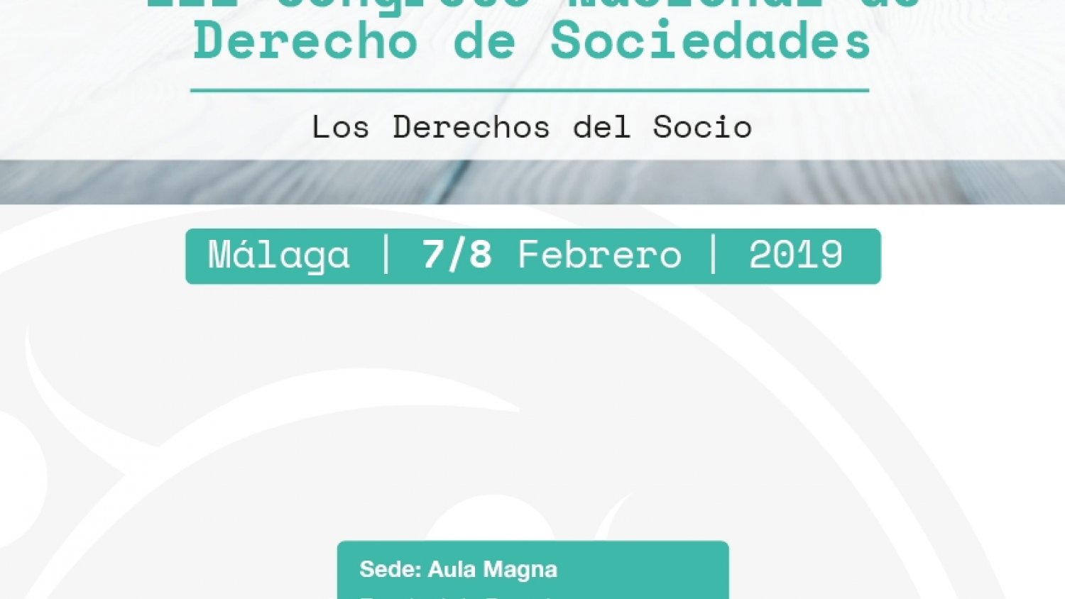 Diputación de Málaga y Promalaga Impulsan el III Congreso Nacional de Derecho de Sociedad