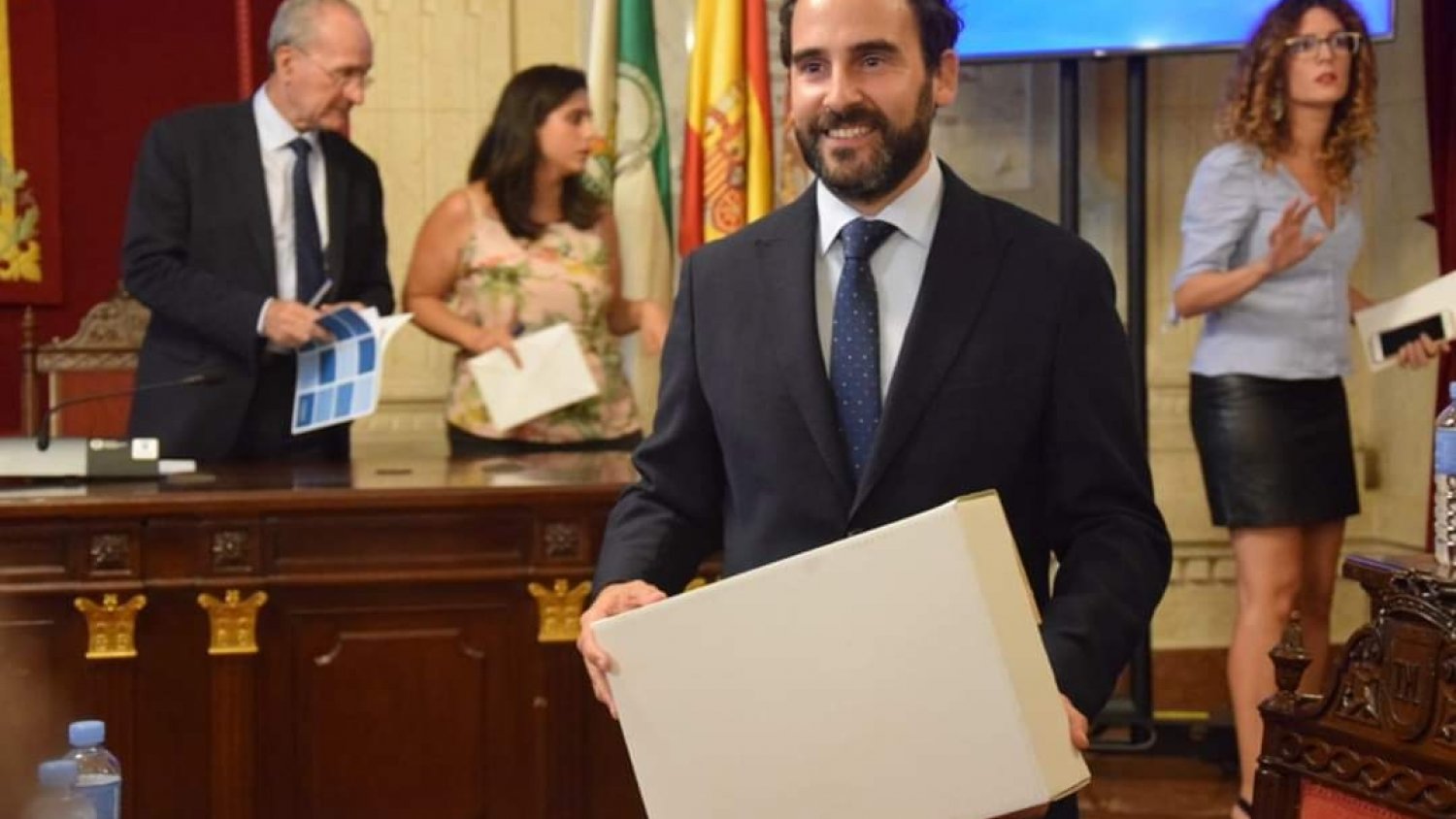 Daniel Pérez exige a De la Torre el cese de Pomares, Porras y Cardador ante la denuncia de fiscalía