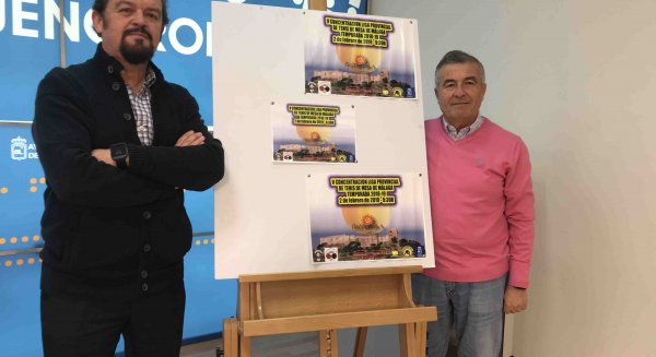 El complejo Elola acoge mañana la 5ª Concentración de la Liga Provincial de Tenis de Mesa