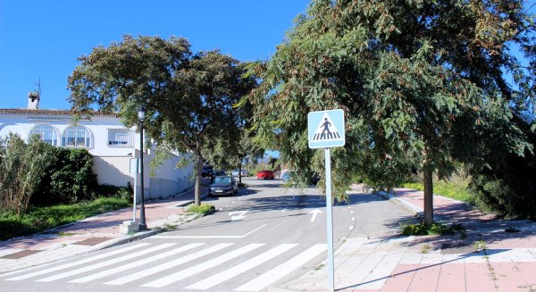 Estepona finaliza las obras de acondicionamiento de varios  viales en la zona de Cuesta de Ronda