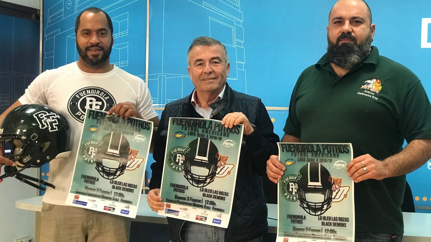 Los Fuengirola Potros debutan como locales en la máxima categoría nacional de Fútbol Americano