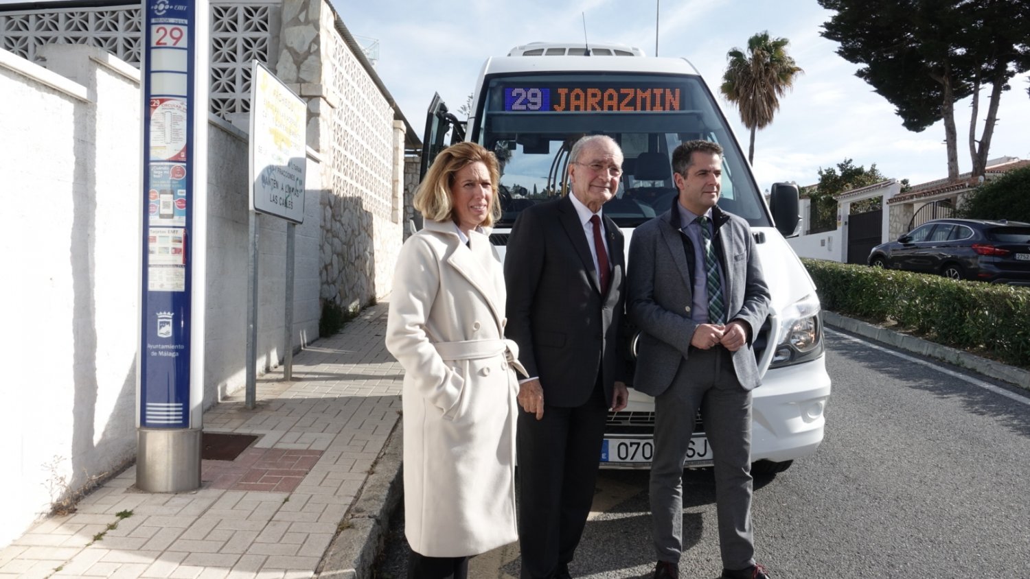 El Ayuntamiento amplía el recorrido de la línea 29 de la EMT, Jarazmín - El Palo