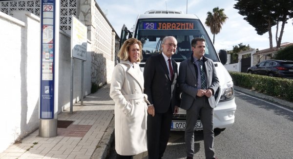 El Ayuntamiento amplía el recorrido de la línea 29 de la EMT, Jarazmín - El Palo