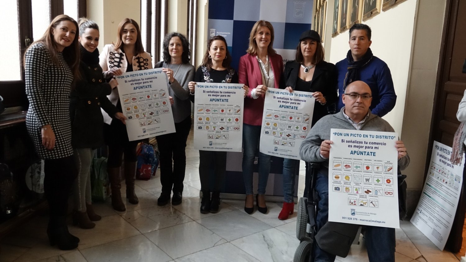 Cerca de 400 comercios pondrán pictogramas en sus fachadas