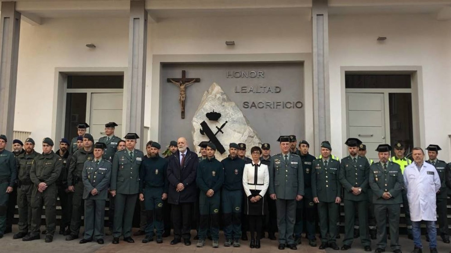 El director general de la Guardia Civil da las gracias a los agente participantes en el rescate de Julen