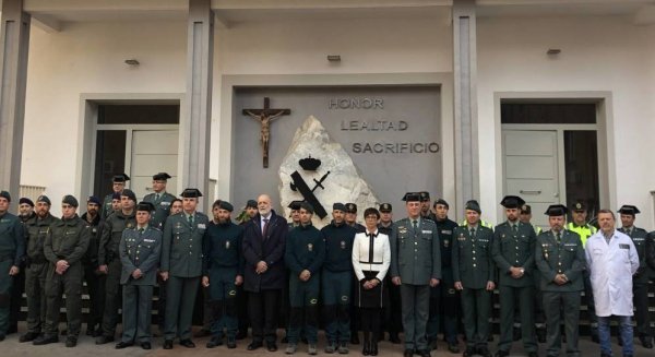 El director general de la Guardia Civil da las gracias a los agente participantes en el rescate de Julen