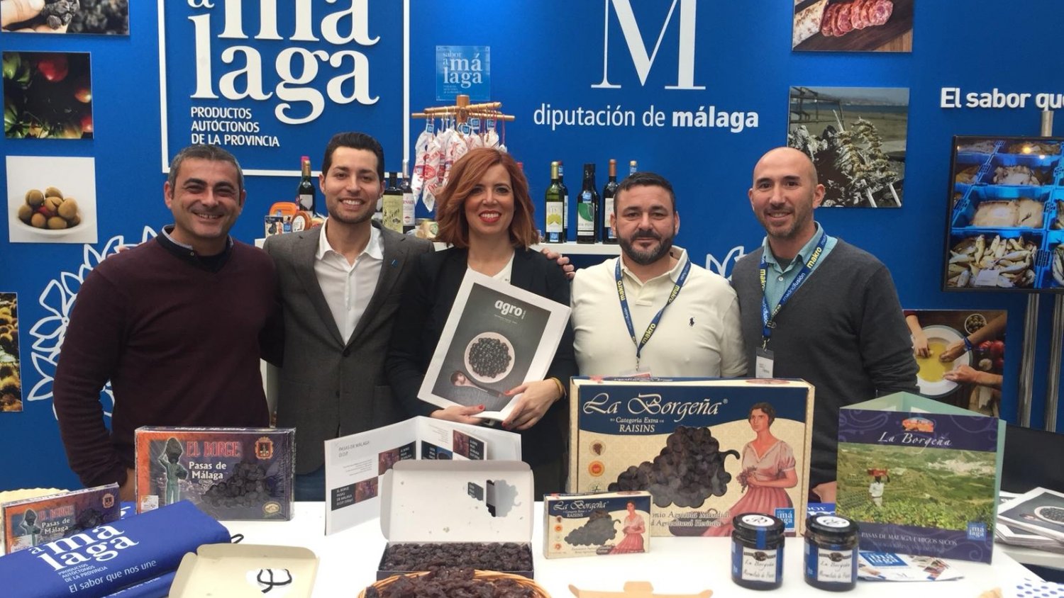 'Sabor a Málaga' promociona la uva pasa de la provincia en la primera jornada de Madrid Fusión