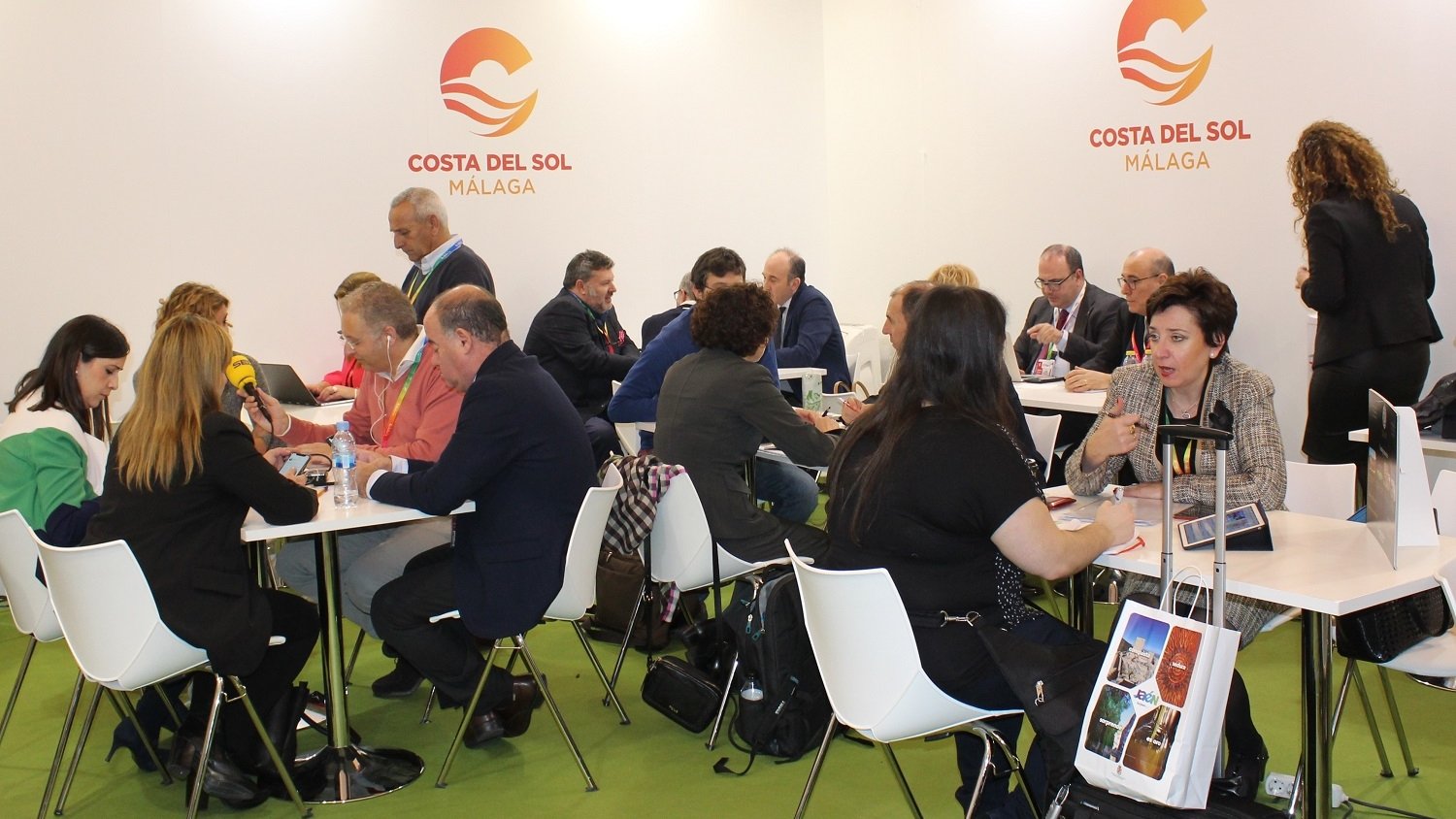 Turismo Costa del Sol albergó en su stand un total de 450 reuniones con profesionales