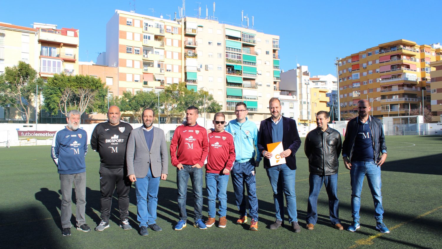 Cs reclama apoyo municipal a AMDDA, un innovador club de fútbol malagueño