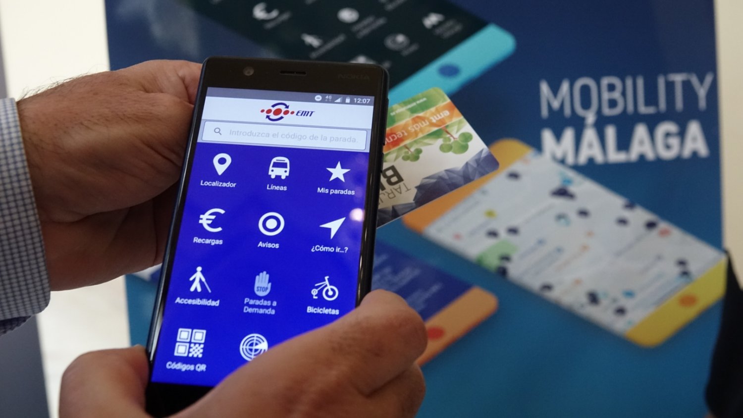 La nueva app de la EMT concentra la información de todos los modos de transporte sostenible