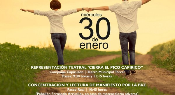 La ciudad de Antequera conmemorará el Día Internacional de la Paz y de la No Violencia