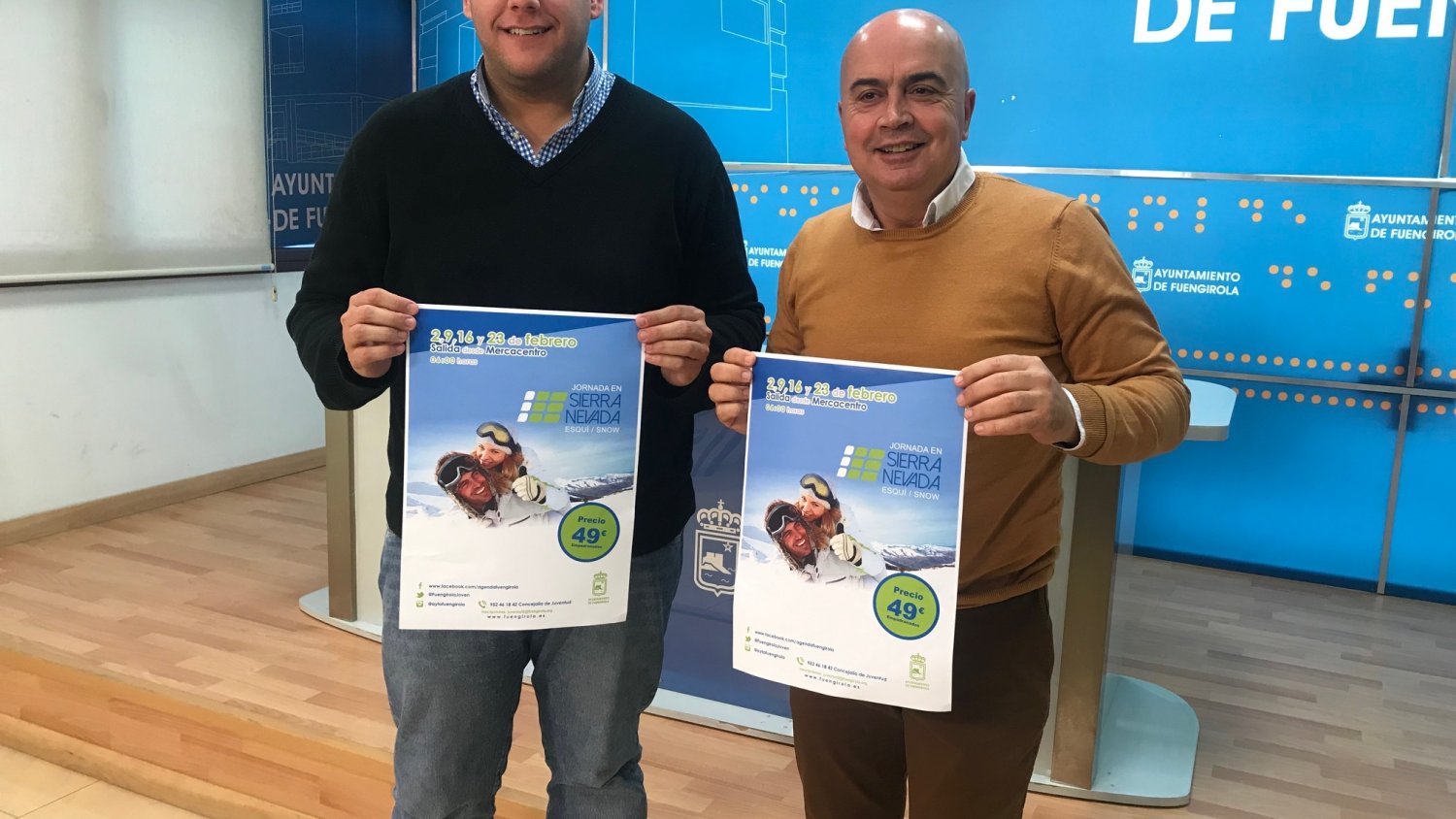 La Concejalía de Juventud invita a los fuengiroleños a participar en las jornadas de esquí en Sierra Nevada