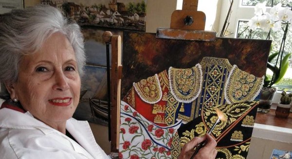 La pintora Ángela Jiménez inaugurará una exposición el próximo 21 en el Centro Cultural