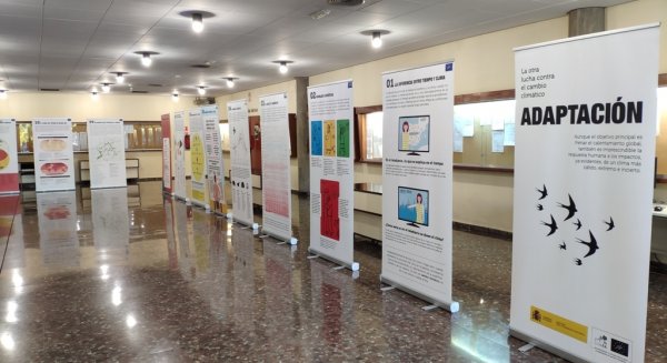 El Edificio de Servicios Múltiples acoge la exposición ‘Adaptación: la otra lucha contra el cambio climático’