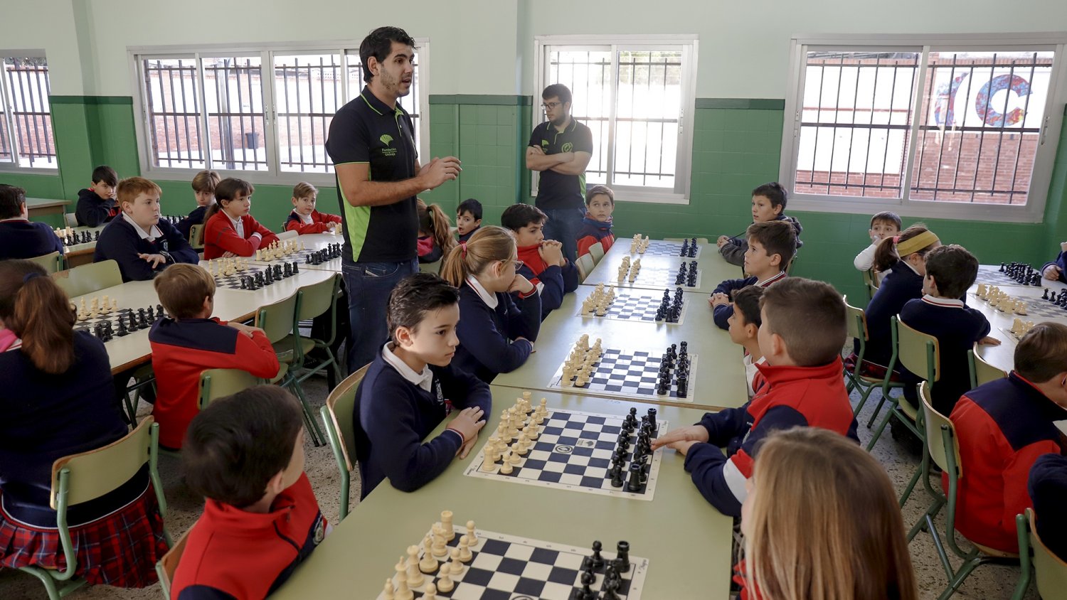 Más de medio centenar de colegios de la provincia participan en la II Liga de Ajedrez Fundación Unicaja