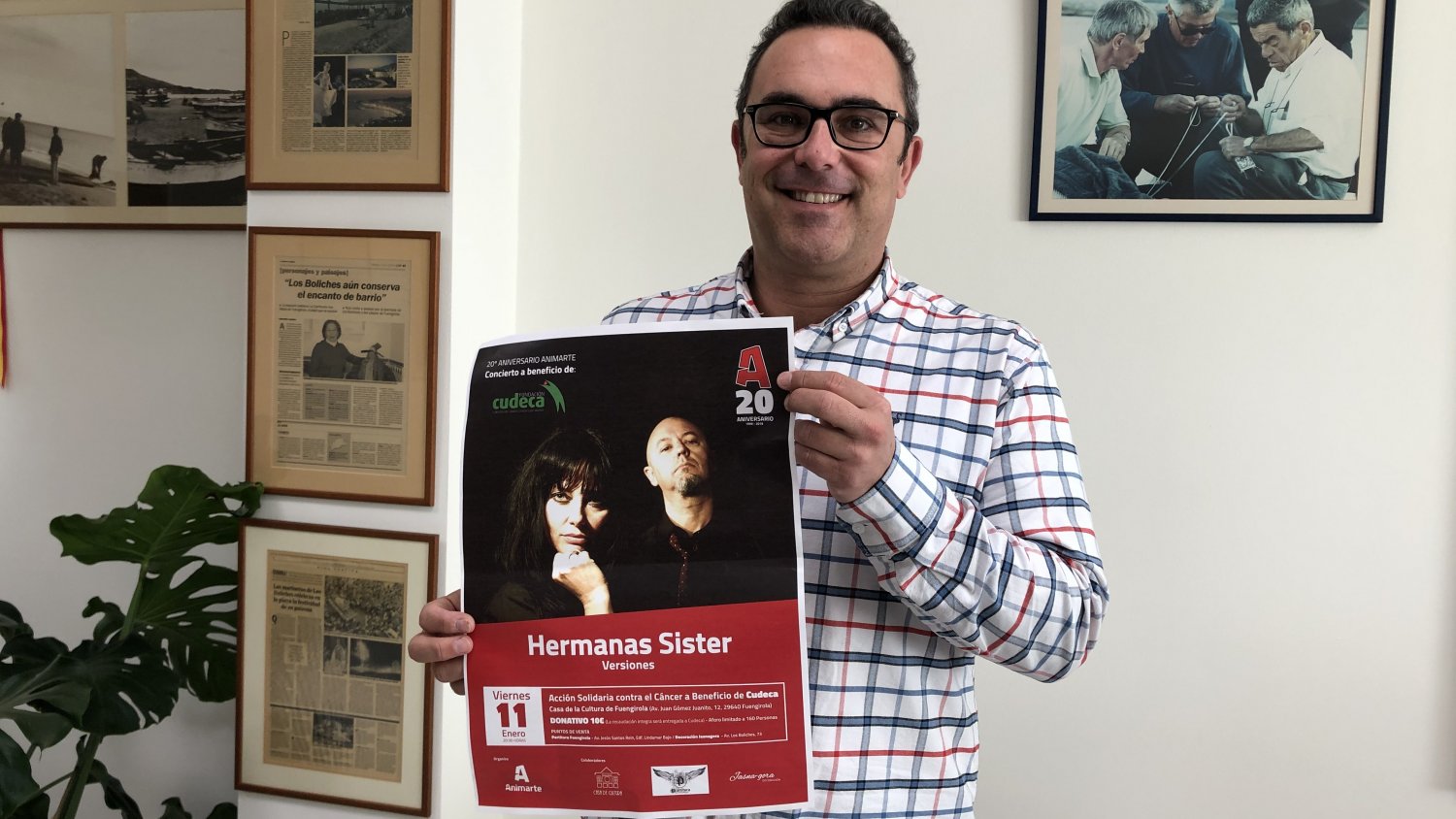 Este viernes en la Casa de la Cultura, concierto del grupo  Hermanas Sister a beneficio de Cudeca