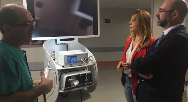 El Área Sanitaria Norte de Málaga incorpora una torre de laparoscopia Endovims 6K de ultra alta definición