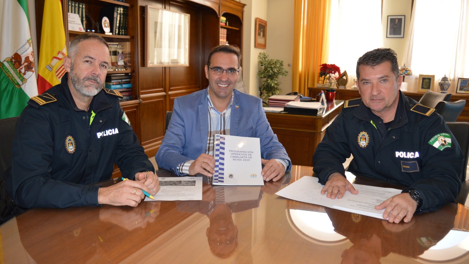 La Policía Local de Rincón de la Victoria presenta un dispositivo de seguridad para la Cabalgata