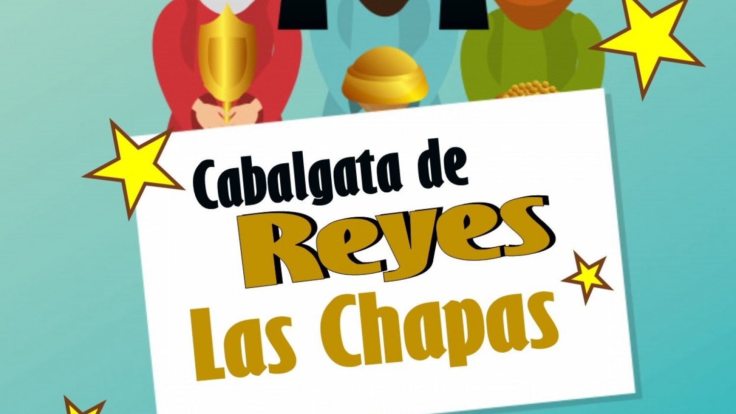 Las Chapas celebrará mañana viernes su cabalgata de los Reyes Magos