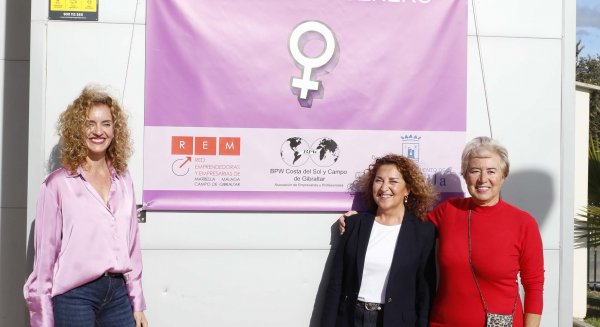 La Red de Emprendedoras de Marbella se suma a los actos conmemorativos del 25N