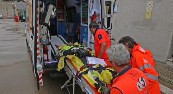 061 atiende 191 peticiones de asistencia por accidente de tráfico en el puente de Navidad