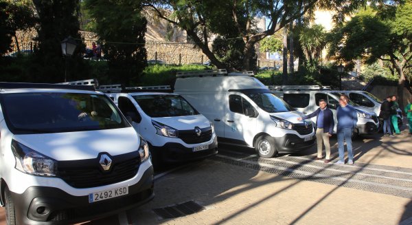 Marbella continúa con la renovación de la flota de las delegaciones de Parques y Jardines