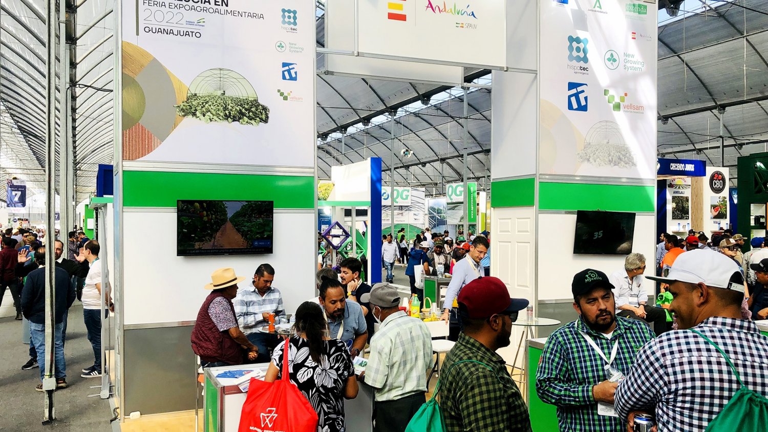 La Junta potencia la industria auxiliar de la agricultura andaluza en Expo Guanajuato México
