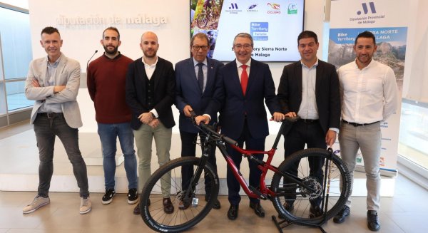 La Diputación convierte la Sierra Norte de Málaga en una de las mejores zonas de España para bicicleta