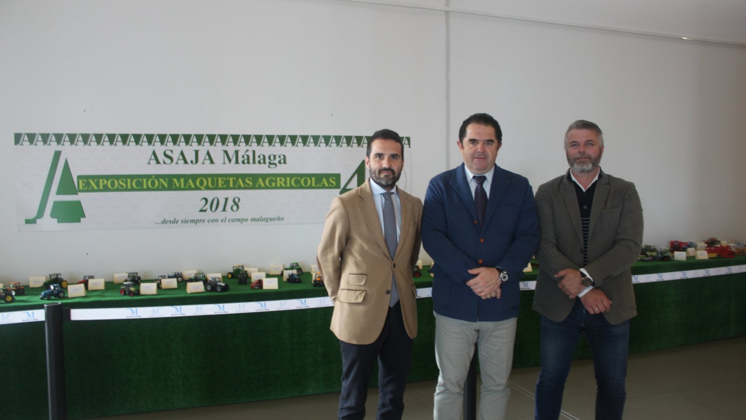 La Diputación de Málaga acoge una exposición de maquetas agrícolas