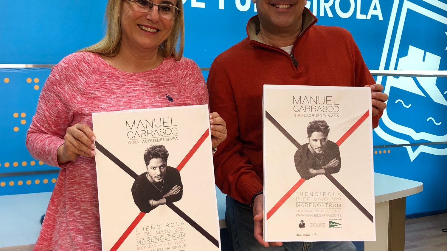 Manuel Carrasco actuará el 17 de mayo en Fuengirola dentro del Marenostrum 2019