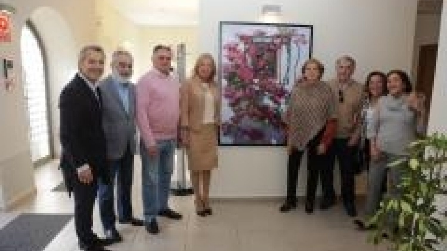 La Asociación Peña la Buganvilla expone una veintena de obras de sus artistas