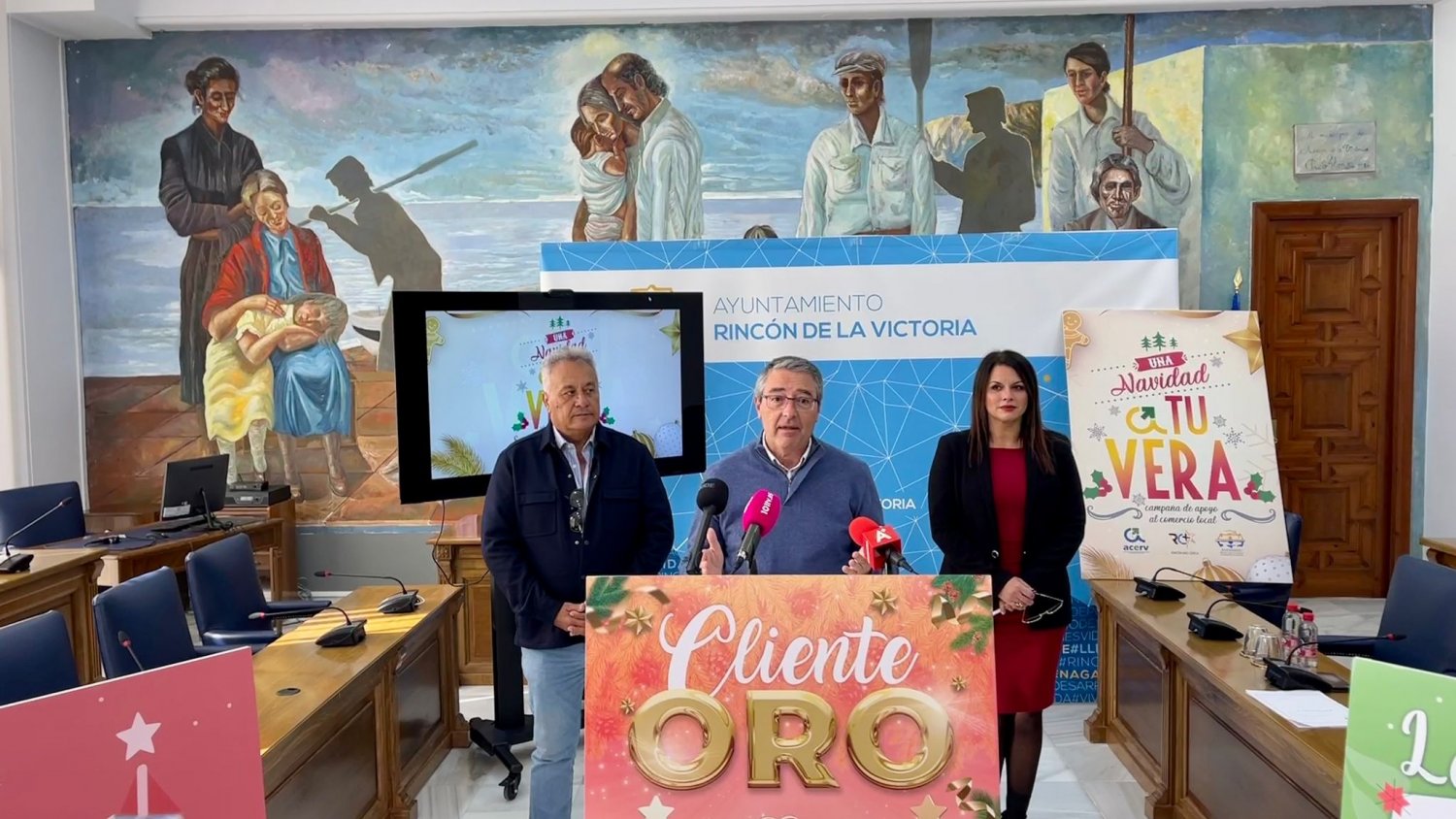 Rincón de la Victoria lanza la Campaña de Navidad para incentivar las compras en el comercio local