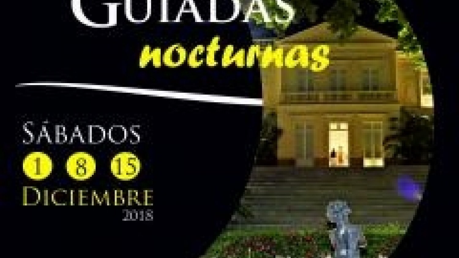 La Concepción mantendrá en diciembre las visitas nocturnas guiadas debido al éxito de esta actividad