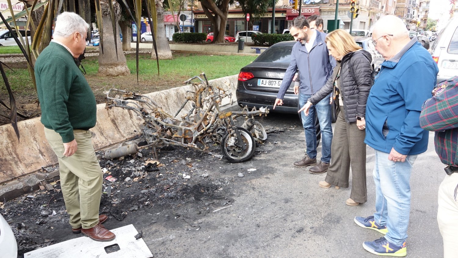 PSOE exige la instalación de videovigilancia y aumento de agentes de la Policía Local en Huelin