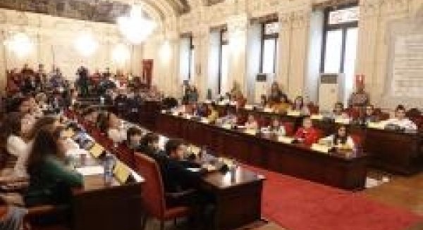 El Ayuntamiento acoge la celebración del XXIV Pleno Infantil Municipal