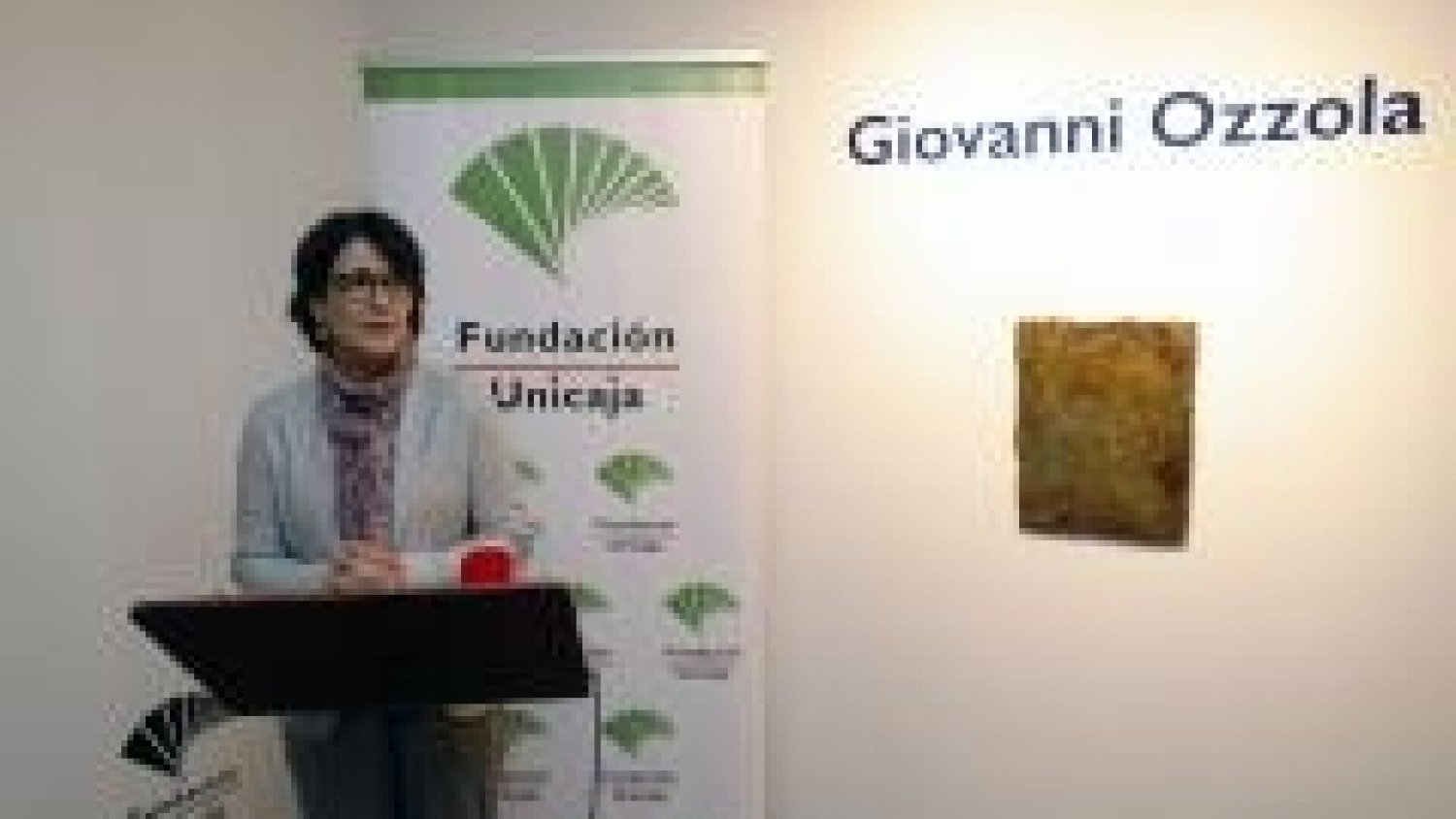 El artista italiano Giovanni Ozzola expone su obra en la Sala Unicaja de Exposiciones Siglo