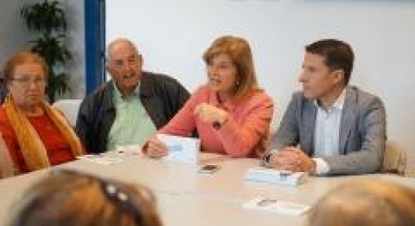 El PP anima a los mayores a no conformarse con los retrasos en dependencia y los impuestos más altos