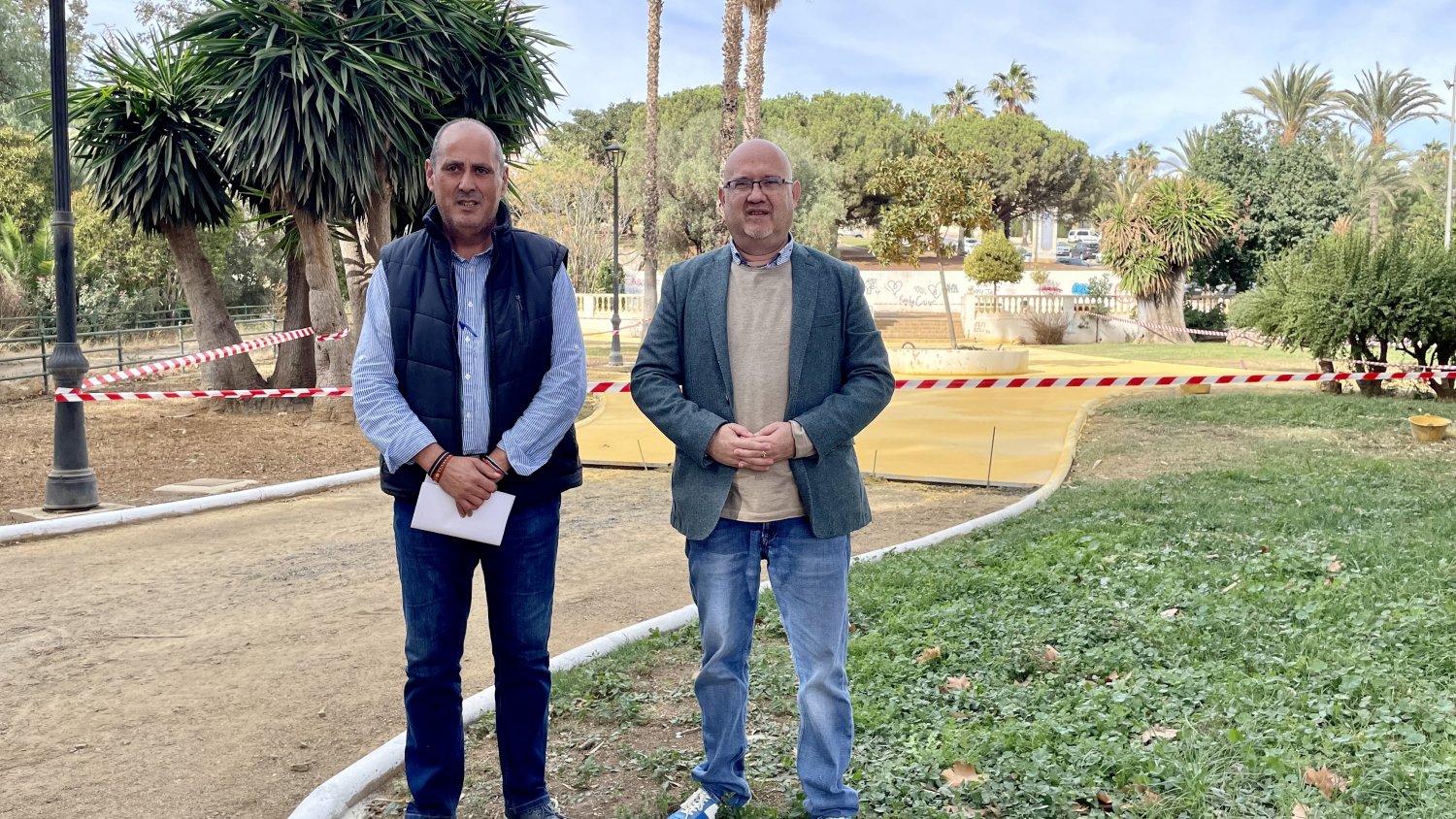 Torre del Mar inicia las obras de remodelación de  los jardines de Casa de la Viña