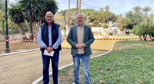 Torre del Mar inicia las obras de remodelación de  los jardines de Casa de la Viña