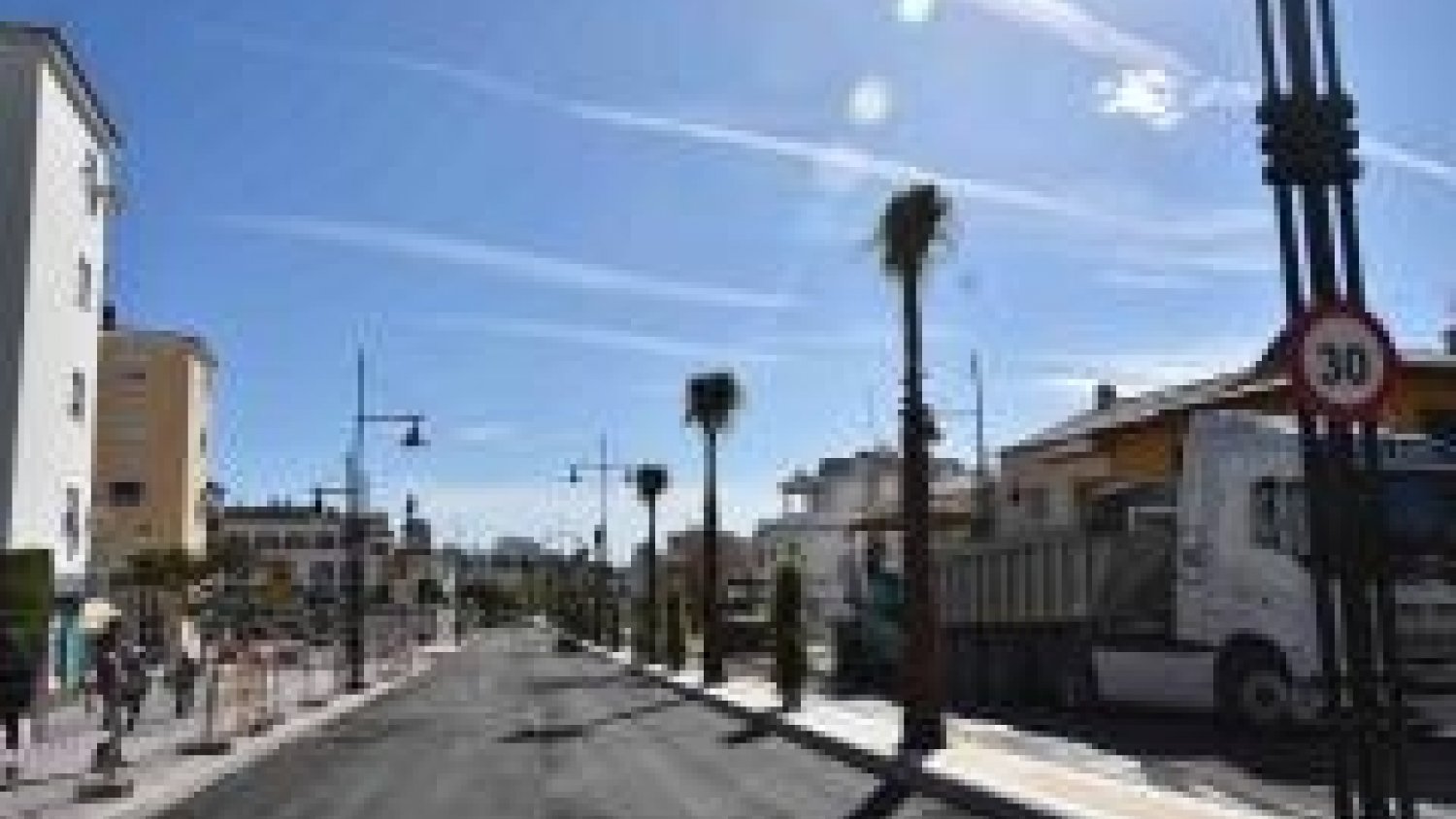 Las obras de remodelación integral de la avenida Alcalde Clemente Díaz entran en su recta final