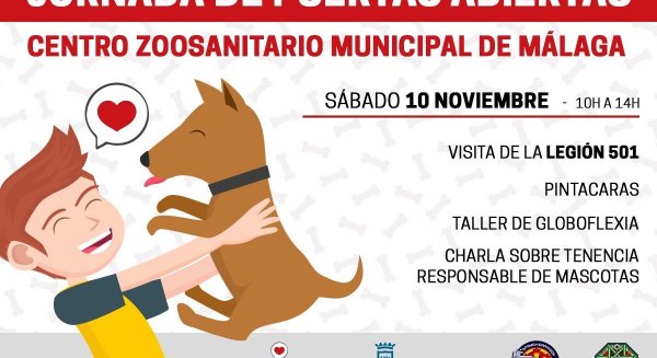 El centro zoosanitario organiza una jornada de puertas abiertas para facilitar la adopción de animales