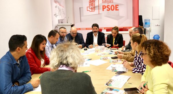 El Comité Electoral del PSOE de Mijas se reúne para seguir trabajando por 'Más Andalucía que Nunca'